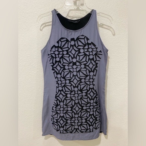 KAS New York Abstract Mini Dress - Picture 1 of 5